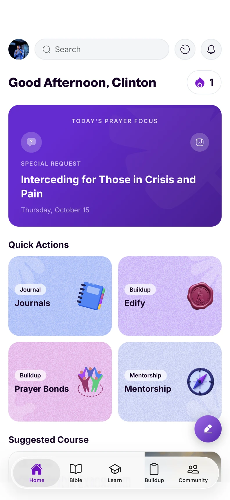 Breed mobile app — a daily starting point